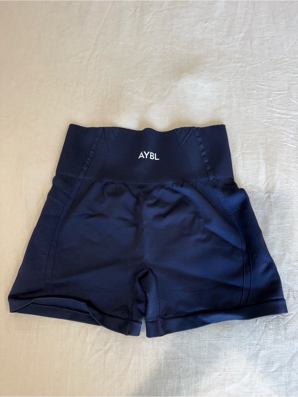 AYBL Balance V2 Seamless Shorts in Blue Size Medium
